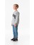 Yazı Baskılı Bisiklet Yaka Erkek Çocuk Sweatshirt 4
