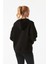 Basic Yarım Fermuarlı Kapüşonlu Sweatshirt 5