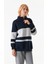 Renk Bloklu Yarım Fermuarlı Sweatshirt 5