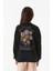 Önü ve Arkası Baskılı Kız Çocuk Sweatshirt 4
