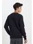 Regular Fit Normal Kesim Sıfır Yaka Sweatshirt 4