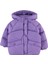Kız Çocuk Kapüşonlu Mont 2-5 Yaş Mor 1