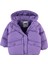 Kız Çocuk Kapüşonlu Mont 2-5 Yaş Mor 3