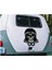 Kasklı Kurukafa Araba Oto Motosiklet Sticker 00487 1