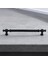 Burma Siyah Metal Kulp 160 mm - 16 cm Mobilya Çekmece Mutfak Dolabı Dolap Kulpları Kulbu Kulpu Siyah 3