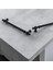 Burma Siyah Metal Kulp 160 mm - 16 cm Mobilya Çekmece Mutfak Dolabı Dolap Kulpları Kulbu Kulpu Siyah 5