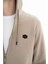 Erkek Regular Fit 3 İplik Şardonlu Tam Fermuar Kapüşonlu Cepli Sweatshirt K26324649801 5