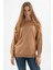 Bisiklet Yaka Tunik Camel 3