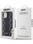 iPhone 15 Kılıf Dkny Orjinal Lisanslı Magsafe Şarj Özellikli 3D Yazılı Checkered Pattern Siyah 5