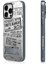 iPhone 16 Pro Max Uyumlu Kılıf Magsafe Şarj Özellikli Youngkit Literary Serisi Retro Magz Kapak Gri 1