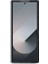 Galaxy Z Fold 6 Uyumlu Kılıf Guess Orjinal Lisanslı Leather Metal Logo Kapak Siyah 3