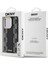 iPhone 15 Pro Kılıf Dkny Orjinal Lisanslı Magsafe Şarj Özellikli 3D Yazılı Checkered Pattern Siyah 4