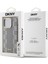 iPhone 15 Pro Kılıf Dkny Orjinal Lisanslı Magsafe Şarj Özellikli 3D Yazılı Checkered Pattern Krem 5