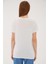 Baskılı T-Shirt Beyaz 2