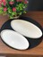 Modern Gold 2'li Oval Sunum Seti 3