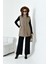 Kadın Deri Yelek Beige 30926 1