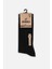 Erkek Lambswool Tekli Siyah Soket Çorap M 65001 S 5