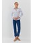 Çizgili Slim Fit Kadın Gömlek 2