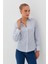 Çizgili Slim Fit Kadın Gömlek 3