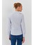 Çizgili Slim Fit Kadın Gömlek 4
