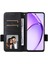 Oppo A40 4g Yan Toka Cüzdan Pu Deri Manyetik Kart Için Flip Case (Yurt Dışından) 2