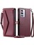 Cüzdan Crossbody Kılıf Oppo A3 Pro Fermuar Faturaları Yuvası Kart Tutucu Rfıd (Yurt Dışından) 1