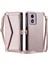 Motorola Moto G04 Fermuar Faturaları Yuvası Rfıd Cüzdan Için Cüzdan Crossbody Durumda (Yurt Dışından) 1