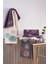 Siena Nakışlı Çeyizlik 6lı Bambu El Yüz Havlusu 50X90 cm 1