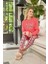 Kadın Sezin Love Is Patient Love Mercan Pijama Takım 0581 1