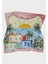 Sunset Desen Pamuk Vual Eşarp Soft Sarı 5