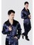 333 3lü Saten Sabahlık ve Saten Pijama Takım 1