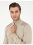 Erkek Bej Regular Fit Fermuarlı Dik Yaka Triko Kazak 50296417-VR011 2