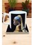 Kediler ve Sanat/johannes Vermeer Inci Küpeli Kız Set 10 - Yelken Fincan Kupa-Taş Bardak Altlığı 1 1