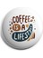 Coffee Is A Lıfe Style (Kahve Bir Yaşam Tarzı) Iğneli Çanta Rozeti 1