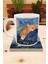 Kediler ve Sanat/van Gogh Set 8 - Yıldızlı Gece(Starry Night) Standart Kupa-Taş Bardak Altlığı 9 1