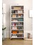 %100 Mdf 8 Raflı 4 Kapaklı Çok Amaçlı Mutfak/banyo Dolabı 1