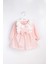 Minicorn Bodrum Fisto Yaka Kız Bebek Elbisesi 2335 - Pembe - 9-12 Ay 1