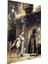 Ünlü Ressam Tabloları, Frederick Arthur Bridgman, Kahire’de Sokak Cam Tablo | Hediyelik, Dekoratif, Ofis, Mutfak 2