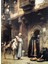 Ünlü Ressam Tabloları, Frederick Arthur Bridgman, Kahire’de Sokak Cam Tablo | Hediyelik, Dekoratif, Ofis, Mutfak 4