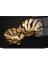 Gold Yapraklar Cam Tablo | Hediyelik, Dekoratif, Ofis, Mutfak 3