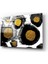 Gold Soyut Cam Tablo | Hediyelik, Dekoratif, Ofis, Mutfak 2