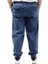 Büyük Beden Erkek Pantolon Kot Jogger Lastikli Paça Toronto 23916 Mavi 4
