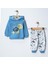 Tugilife Kapüşonlu Erkek Bebek Pijama Takımı 1