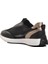 7539 Siyah-Beyaz Slip-On Kadın Sneaker 4