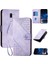 Samsung Galaxy J6 Artı ve Kredi Kartı Yuvası ile Kabartmalı Flip Case (Yurt Dışından) 1