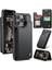 IPhone 16 Için Flip Case Pro Max Rfıd Engelleme Pu Deri Kickstand Ince (Yurt Dışından) 1