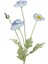 Yapay Anemon Çiçeği Mavi 58 Cm 2