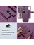Samsung Galaxy S21 Fe Bölünmüş Deri Cüzdan Telefon Kapak Pu 2 Için Flip Case (Yurt Dışından) 5