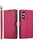 Samsung Galaxy S23 Ayrılabilir 2 1 Kickstand Bölünmüş Deri Için Flip Case (Yurt Dışından) 1