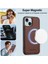 IPhone 15 Için Flip Case Artı Cüzdan Kılıf Kickstand Pu Deri Bölünmüş Cüzdan (Yurt Dışından) 4